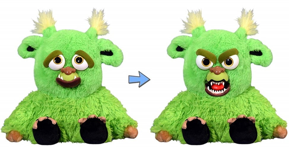 carters green monster plush