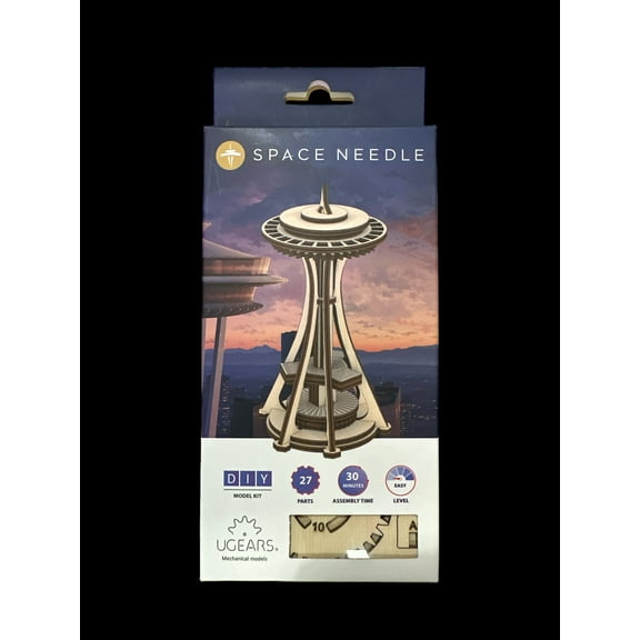 Space Needle Officially Licensed 5.5" Laser Cut Wood Puzzle
