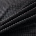 thumbnail image 4 of Hltser Computer Office Chair Cover -Removable Washable Waffle Anti-dust Desk Chair Protectors (Black  Medium), 4 of 6