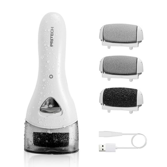 Retire-cals Électriques pour les Pieds Rechargeables, Lime Électronique Portable pour Pieds Outils de Pédicure, Trousse Électrique de Retrait des Cals, Soins Professionnels des Pieds pour Pedi Parfaits pour Peau Morte, Dure, Gercée et Sèche Cadeau Idéal
