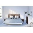 thumbnail image 5 of Nexera Celebri-T 4-Drawer Chest, White And Walnut, 5 of 5