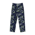 thumbnail image 6 of Uemuo Hand Drawn Rockets Pattern Men's Wide Leg Palazzo Lounge Pants with Pockets Light Weight Loose Comfy Casual Pajama Pants-XX-Large, 6 of 9