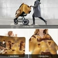 thumbnail image 6 of Car Seat Cover Baby, Western Cowboy Guinea Pig Baby Car Seat Cover for Baby Boys Girls Newborn , Infant Car Seat Canopy Cover Nursing Breastfeeding Cover Warm Blanket, 6 of 7