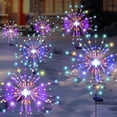 thumbnail image 3 of Luces solares para jardín SolarEra, paquete de 6, 120 LED, impermeables, 3 of 8