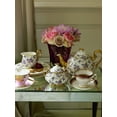 thumbnail image 2 of 100 Years Teapot Sugar Cream, 3 Piece Set Englsih Chintz 1940, Bone China, Multicolor, 2 of 6