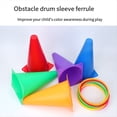 thumbnail image 3 of Divertido Juego de Lanzamiento de Anillos para Niños, Lanzamiento Al Aire Libre, Círculo de Plástico, Competencia Interactiva Entre Padres e Hijos, Entrenamiento de Sentidos, 3 of 5