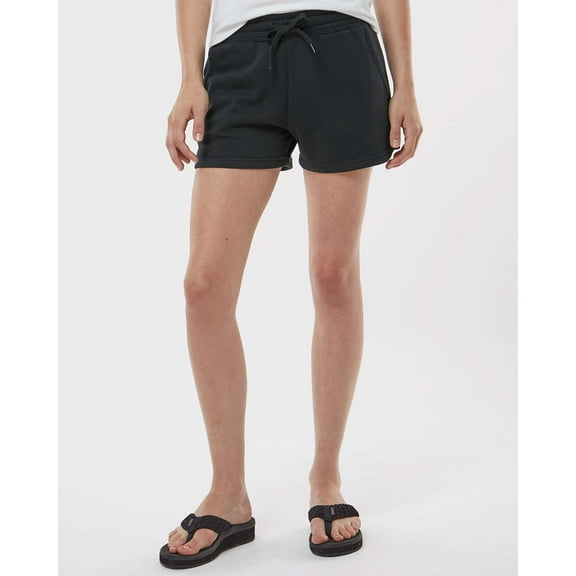 Independent Trading Co. Womens Lightweight California Wave Wash Sweatshorts