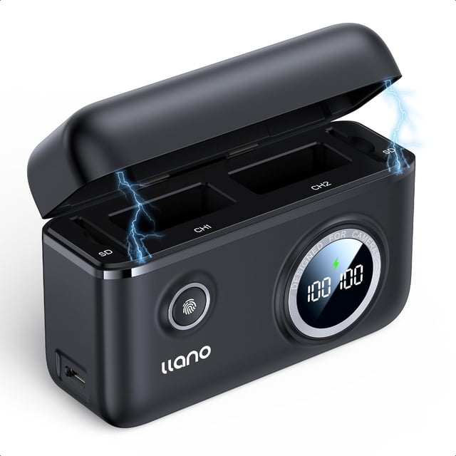 Cargador de Batería llano LP-E17 para Canon EOS R50 R100 RP R10 R8
