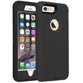 thumbnail image 1 of Co-Goldguard Case for iPhone 7/8, [Heavy Duty] 3 in 1 Built-in Screen Protector Cover Dust-Proof Shockproof Drop-Proof, 1 of 5