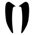 thumbnail image 1 of Car Rear Bumper Spoiler Side Wing Canard Trim for - CLE Coupe C236 2024+, 1 of 5