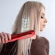 thumbnail image 2 of Cepillo giratorio para peinar el cabello con calor | Cepillo alisador y rizador 2 en 1 con pantalla LCD | Revestimiento cerámico | 8 Ajustes de calor | USB recargable | 2 Cabezas | Anti-quemaduras |, 2 of 9