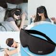 thumbnail image 5 of UNCN Heated Eye Mask USB Wearable Dry Eyes Relief Mask Warm Compress with 3 Heat and Time Settings,  Washable，Gray, 5 of 7