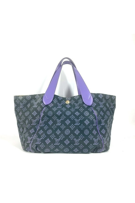 Pre-Owned LOUIS VUITTON M95987 Monogram Beach Line Cabas Ipanema GM Shoulder Tote Bag...