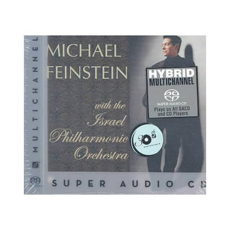 Full title: Michael Feinstein With The Israel Philharmonic Orchestra.This is a hybrid Super Audio CD playable on both regular and Super Audio CD players.Personnel includes: Michael Feinstein (vocals, piano); Alan Broadbent (arranger, conductor, piano);  Avishai Cohen (bass); Albie Berk (drums); The Israel Philharmonic Orchestra.Producers: Allen Sviridoff, Leslie Ann Jones.Recorded (Mahler Symphony 1 Best Recording)