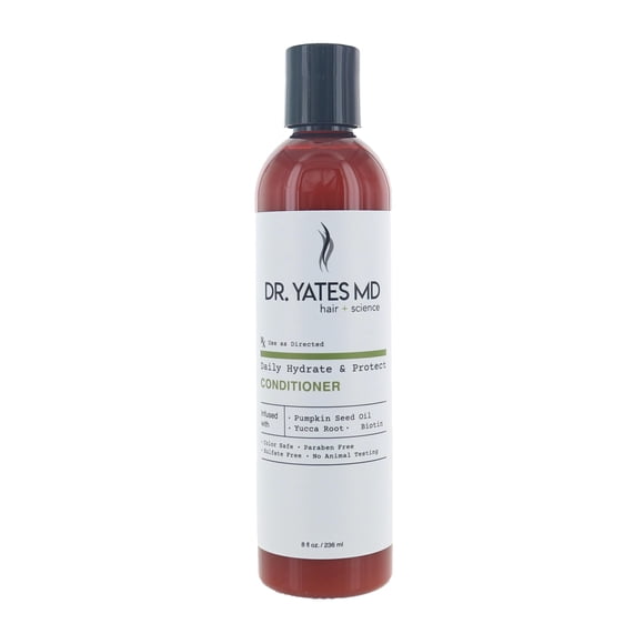 Dr. Yates MD - Acondicionador hidratante hidrata el cabello y apoya el cabello más grueso (8 oz)