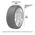 thumbnail image 4 of Llanta 205/55 R16 DunlopSport Bluresponse 91W SL, 4 of 4