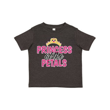 

Inktastic Princess of the Petals with Crown Gift Toddler Toddler Girl T-Shirt