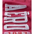 thumbnail image 2 of Camiseta gráfica con cuello en V para mujer de Aeropostale, rosa, grande, 2 of 2