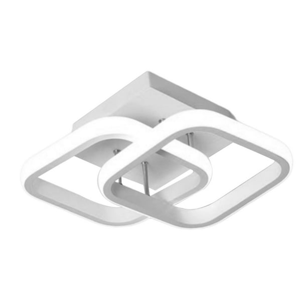de tejado Accesorio elegante Luz colgante LED Moda Iluminación regulable Lámpara de tejado moderna para Guardarropa - luz de color blanca Blanca Luz blanca