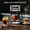 thumbnail image 3 of Cafetera Taylor Swoden programable para 12 tazas, color negro caliente/helado, 3 of 9