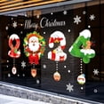 thumbnail image 3 of Pegatina de Feliz Navidad para ventana, calcomanía de Papá Noel, copo de nieve, alce, decoración de pared para el hogar, regalo de Año cercano, 2024, 3 of 4