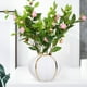 thumbnail image 3 of Jarrón de cerámica para flores, florero, maceta de escritorio, centro de mesa, decoración de macetas Blanco 17x7.5x12cm, 3 of 7