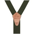 thumbnail image 2 of Perry Hook-On Belt Suspenders Regular - The Original - Olive Drab Green - 1.5"W x 48L, 2 of 3