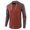 C489 Purple, variant on Yuncity Tees For Men Hooded Button Crew Neck Raglan Sleeve Colorblock Summer Breathable Loose Outdoor Daily Wear Men's T-Shirts Size L Black