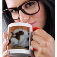 thumbnail image 2 of 3drose, Baby Guinea Pig on Pumpkin Photography by Angelandspot, 15oz Two-tone Red Mug, 2 of 6