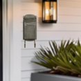 thumbnail image 4 of Special Lite Contemporary Vertical Wall Mount Mailbox - Swedish Silver Aluminum Mailbox for Wall Mount - SVC-1002-SW, 4 of 4