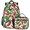 Multicolour 4, variant on Herdesigns Chili Peppers Backpack with Lunch Box Colorful Lightweight Large Travel Work Laptop Backpacks Set Casual Daypacks