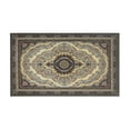 thumbnail image 2 of Boho Dark Brown Pattern Rugs and Mats Non Skid Washable Absorbent Microfiber Soft Kitchen Mat for Floor Set Of 2 Decor Stain Resistant 17"x47"+17"x30", 2 of 7