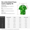 thumbnail image 7 of Xecao offers the St Patrick's Day2 for Men's Casual Short-sleeved Shirt, a button-up collared shirt with a pocket, perfect for beach vacations and yacht travel in the 3X-Large size., 7 of 7