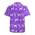 thumbnail image 3 of High Quality Hawaiian Shirts for Men Short Sleeve Aloha Beach Shirt Floral Summer Casual Button Down Shirts Blouses R9FTCY, 3 of 7