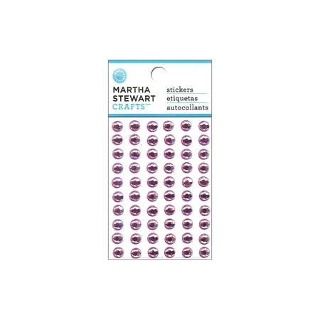 Martha Stewart Sticker 3D Gemstone Pink