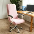 thumbnail image 2 of Funda para silla de oficina FORCHEER Stretchable XL Rosa, 2 of 7