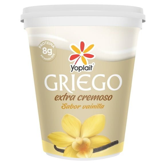Yogurt Yoplait Griego extra cremoso vainilla 650 g