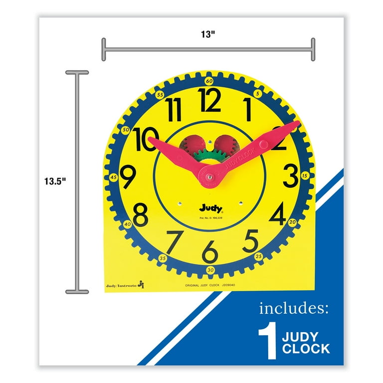 Large Judy Clock, Ages 5 to 9 Large Judy Clock, Ages 5 to 9
