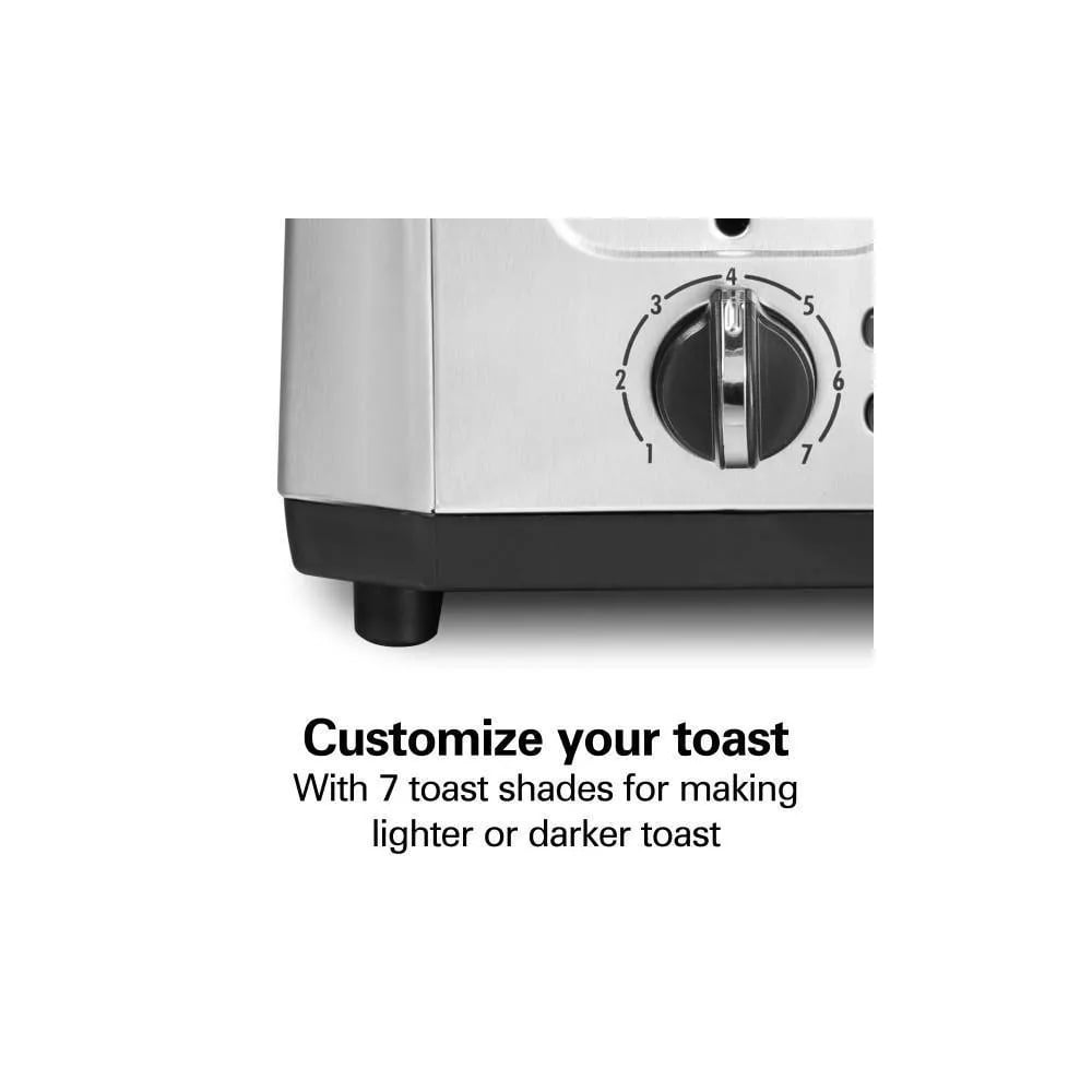 2 Slice Toaster - Stainless Steel