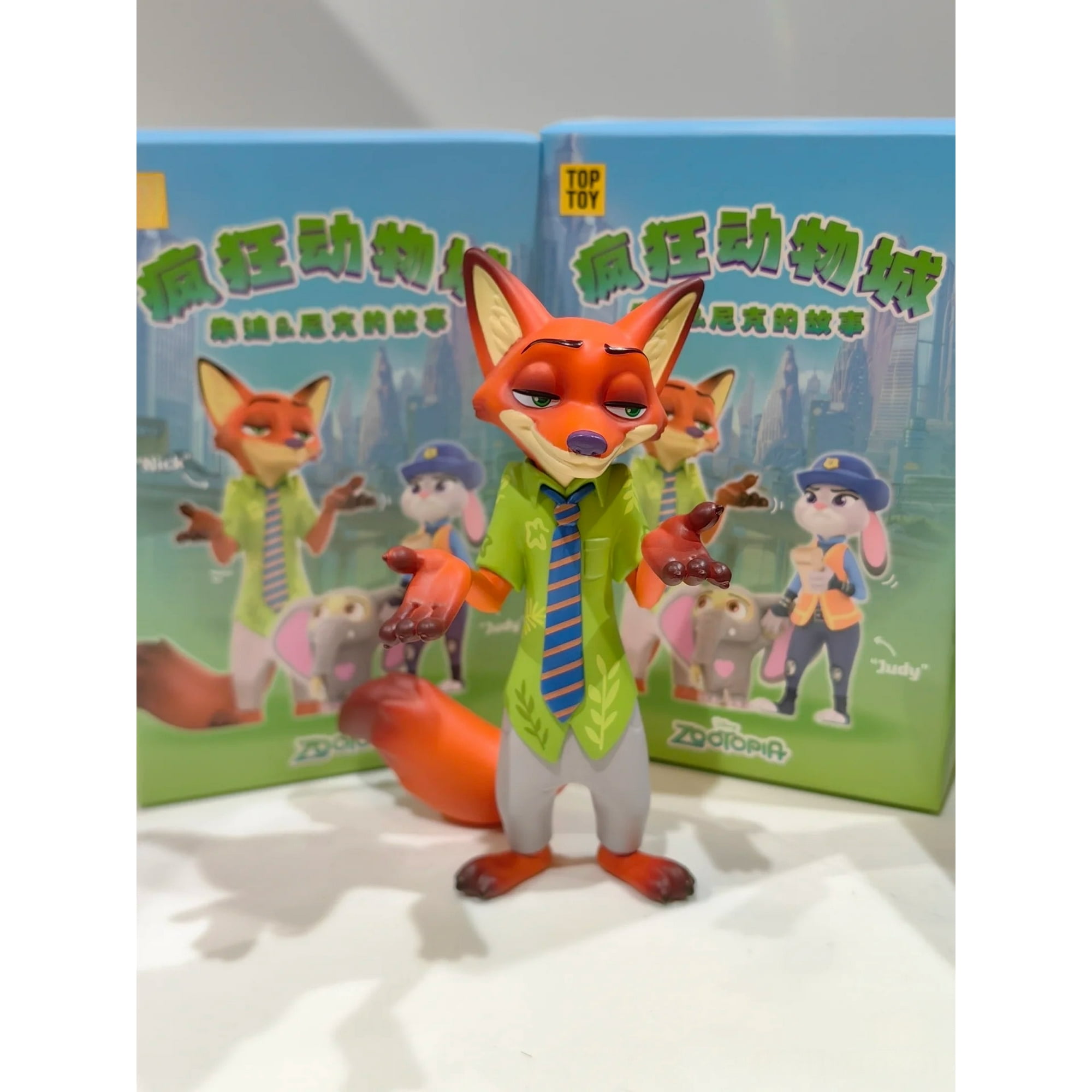Disney Zootopia Judy And Nick'S Story Series Blind Box Anime