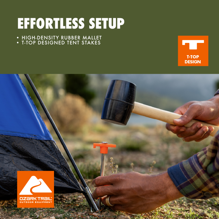 Kit de Accesorios Esenciales para Carpa Ozark Trail 3