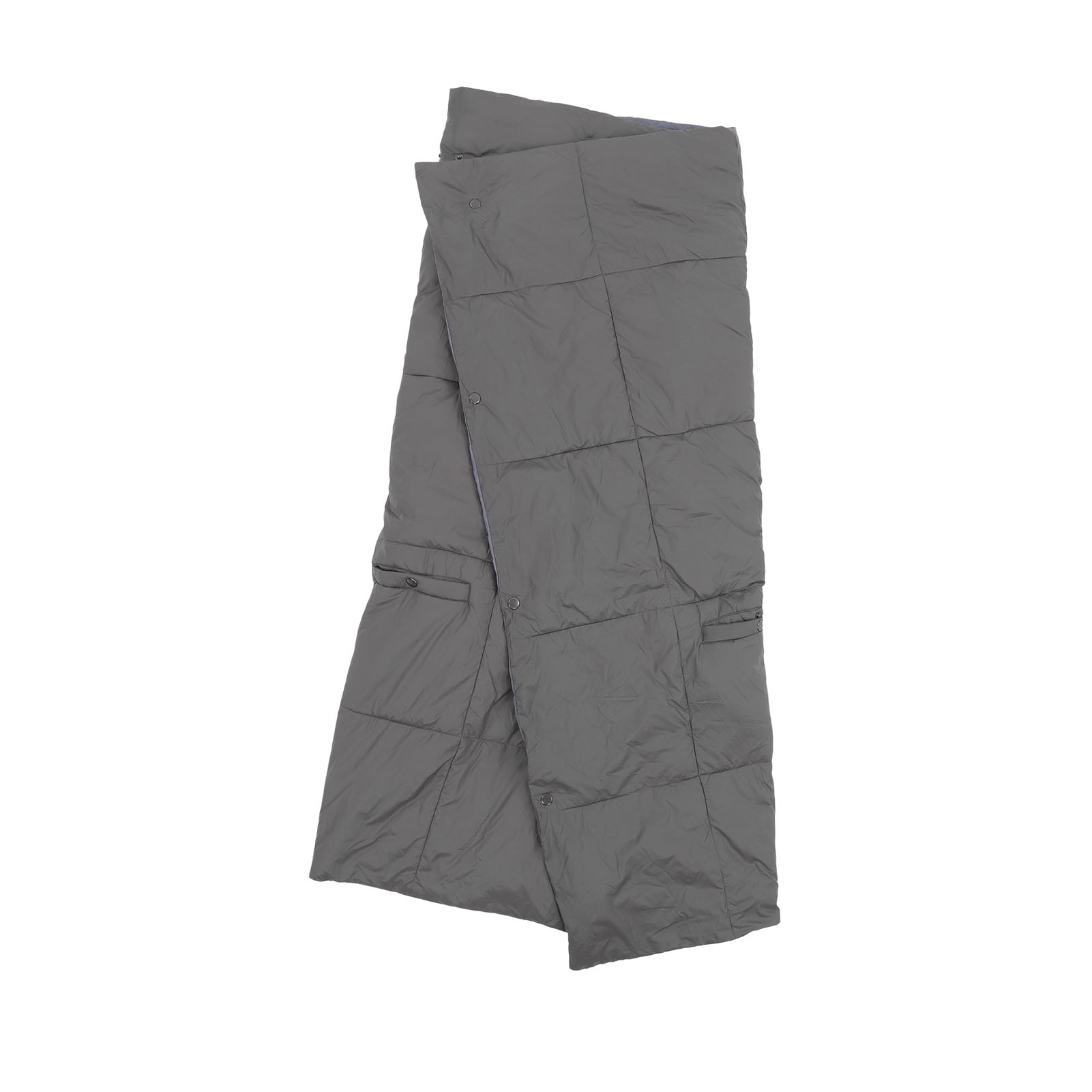 BIMZUC USB Heated Blanket Dark Grey 3 Temp Modes 52x43 inches / 132x109 cm Soft Chinlon Portable Electric Throw Blanket Heated Shawl for Winter Naps Home Office Car Use