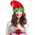 thumbnail image 4 of Sombrero Navideño Materiales Para Decoración Navideña Sombrero Con Rayas Y Costuras Adorno Para Sombrero Adecuado Para Reuniones Familiares Y Fiestas Navideñas, 4 of 7