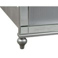 thumbnail image 5 of New Classic Furniture Contemporary Solid Wood 5/0 Q Bed in Silver, 5 of 6