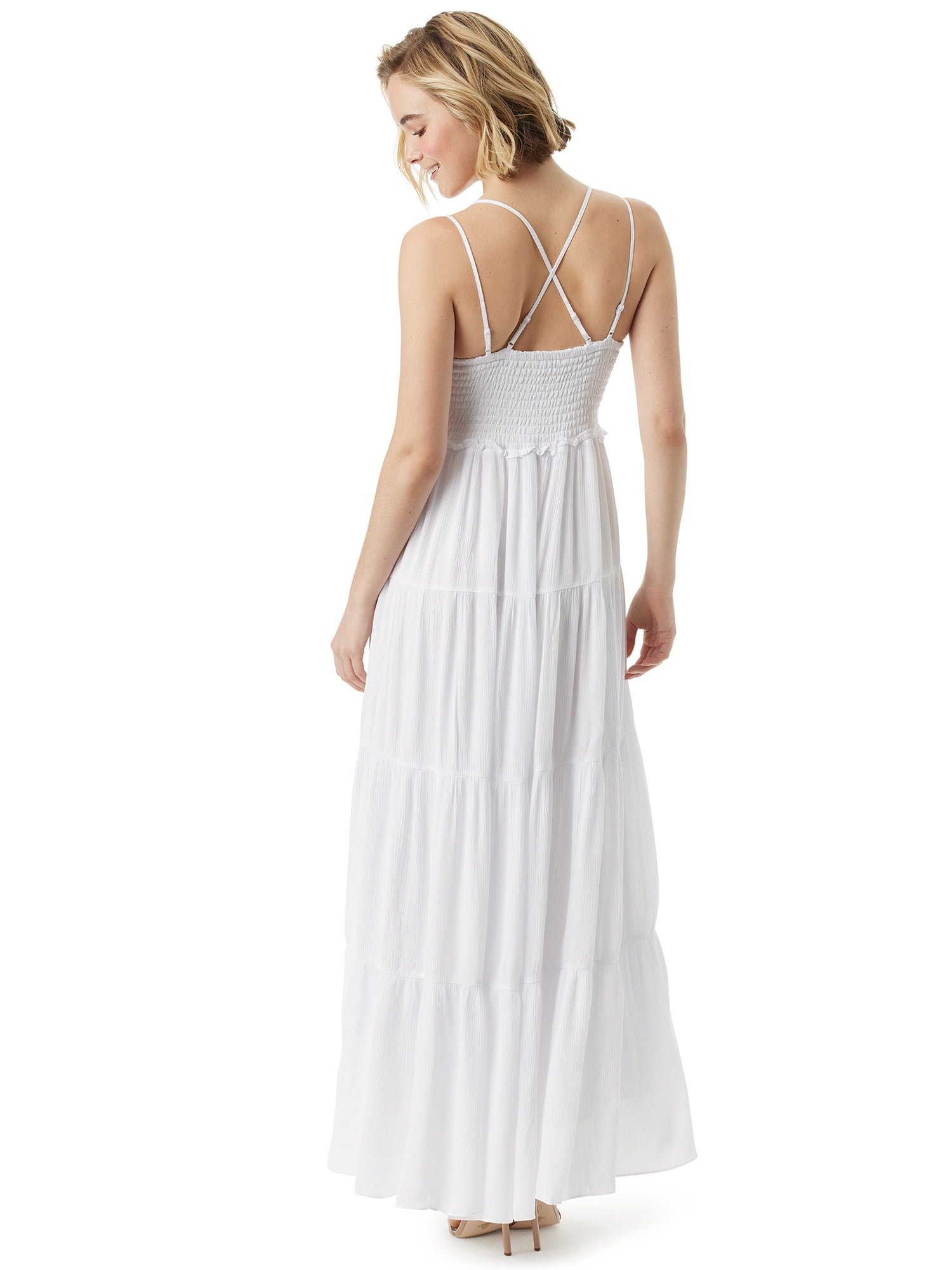 Jessica Simpson Women's and Women's Plus Iris Crochet Cami Dress