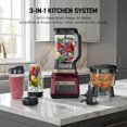 thumbnail image 2 of Procesador de alimentos Ninja BN801RD1BRN 1400W Rojo 3 en 1, 2 of 8