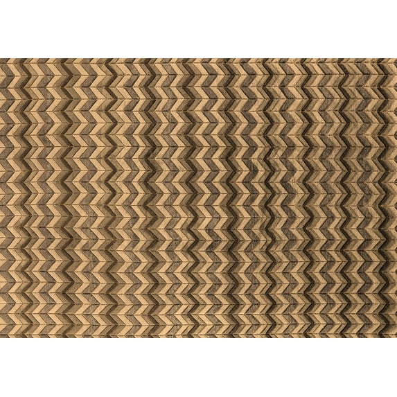 Ahgly Company Indoor Rectangle Oriental Brown Industrial Area Rugs, 8' x 12'