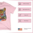 thumbnail image 4 of Tee Hunt If Cats Could Talk They Wouldn't T-Shirt Cute Dean Russo Men's Tee, Light Pink, Medium, 4 of 5