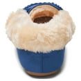 thumbnail image 7 of AlpineSwiss Leah Womens Shearling Moccasin Slippers Faux Fur Slip On House Shoes, 7 of 7