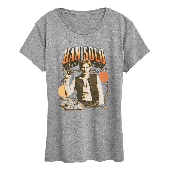 Star Wars - Han Solo Western Short Sleeve Graphic T-Shirt